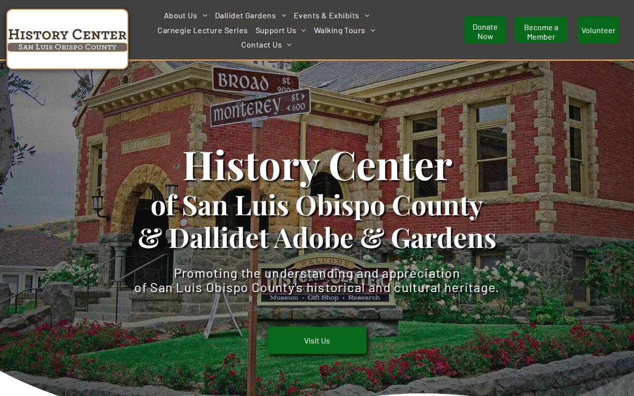 San Luis Obispo residents directory History Center collections